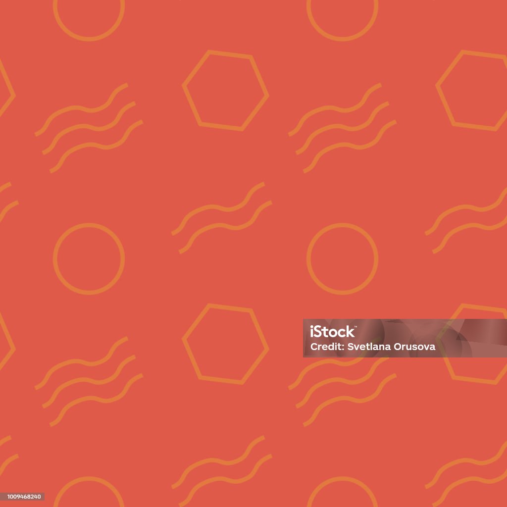 Basic Shape Patterns Background Basic Shapes Seamless Pattern Stock Illustration - Download Image Now ...