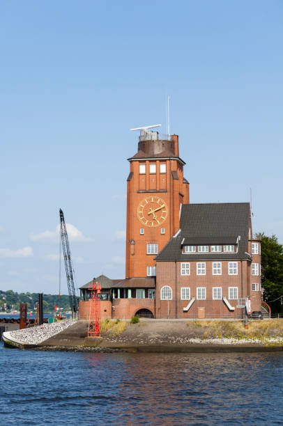 The pilot house (Lotsenhaus) in Hamburg Harbor, Germany