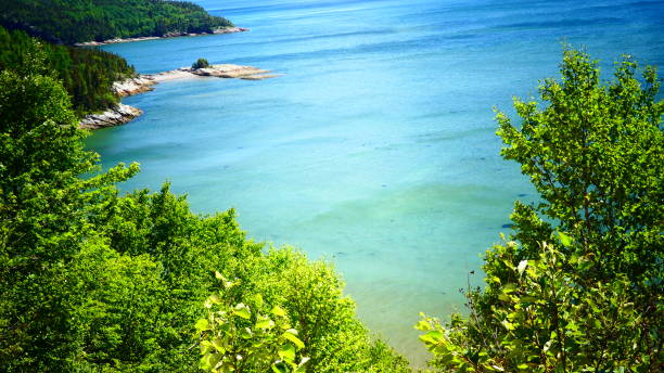 istock St. Lawrence River in Tadoussac in a bay 1009483850