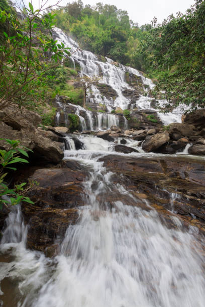 istock Mae Ya Waterfall, the popular place in Chiang Mai , Thailand 1009484000