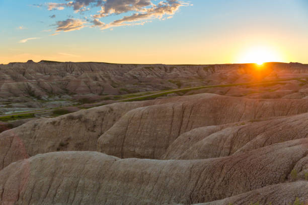 istock Sunset on Badlands National Park I 1009490066