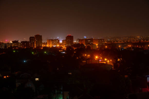 istock night city, lights, cars 1009513034