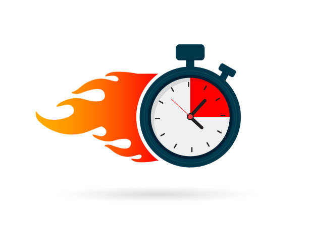 istock Express delivery icon for apps and website isolated on white background. Delivery concept. Vector illustration. Flat design. Eps10. 1009530388