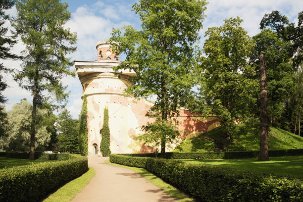 istock In the summer the Park stood a tall tower 1009533606