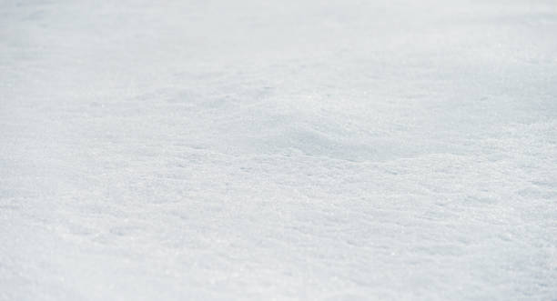 istock Close up of white snow background 1009549956