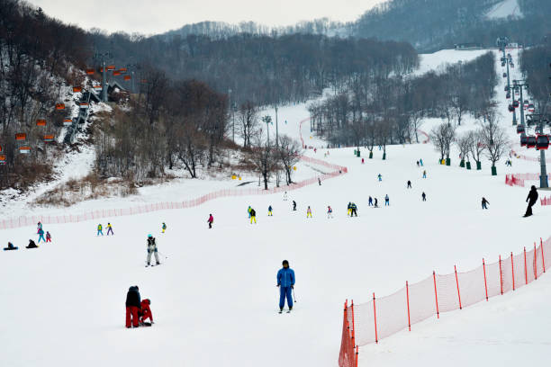 istock Skiers on the ski slope 1009554290