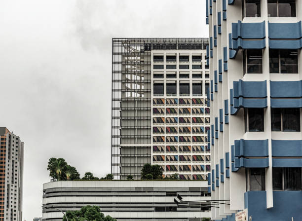 istock Modern apartment buildings in Singapore. 1009567792