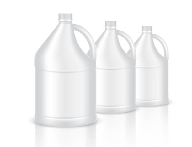 istock Mock up Realistic Plastic Gallon Packaging Product For Chemical Solution or Milk Bottle isolated Background. 1009568820