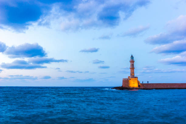 istock Chania, Old Venetian Harbour, Crete, Greece 1009574134