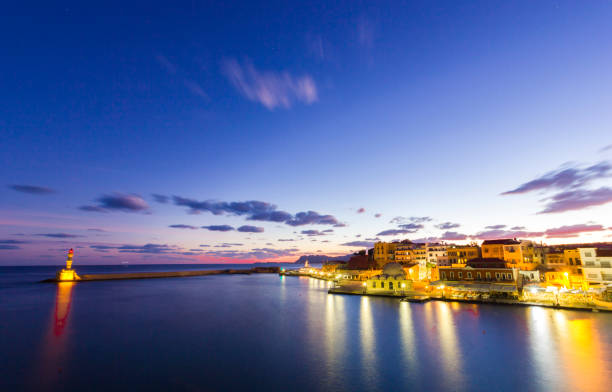 istock Chania, Old Venetian Harbour, Crete, Greece 1009574152