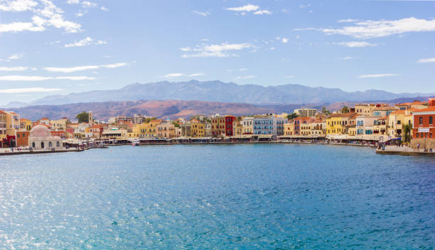 istock Chania, Old Venetian Harbour, Crete, Greece 1009574198