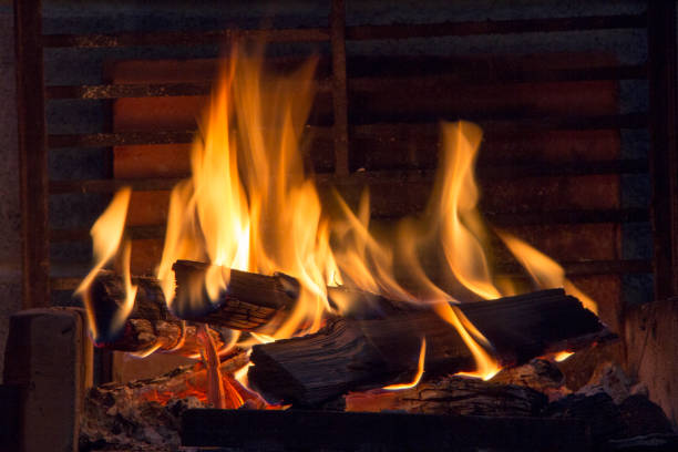 istock bonfire of coal, fire, smoke 1009574312