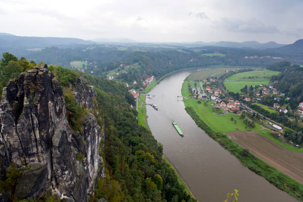 istock Bastei rocks in Saxon Switzerland, Germany 1009584664