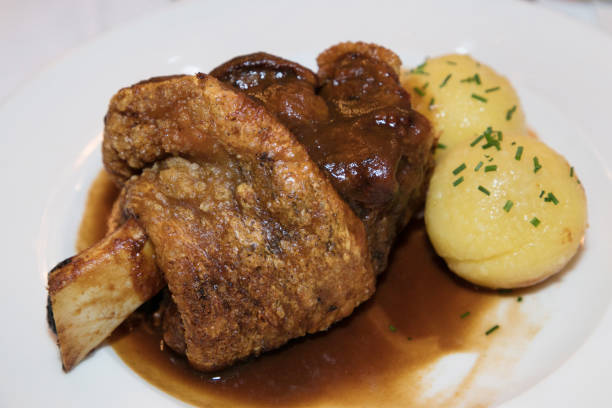 istock Germany roasted pork knuckle with potatoes 1009626278