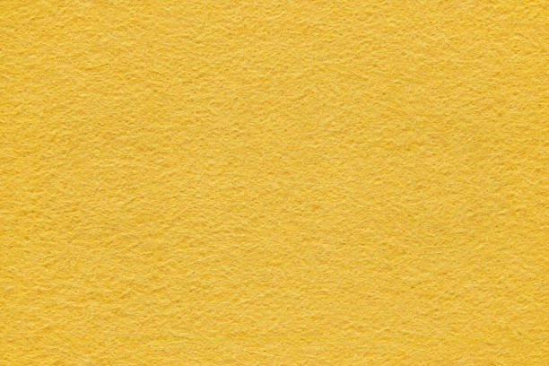 texture e sfondo in feltro giallo - felt foto e immagini stock