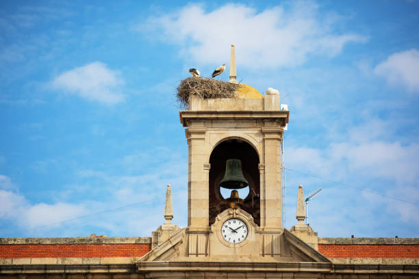 Clock Tower Plaza Mayor of Zamora, Spain