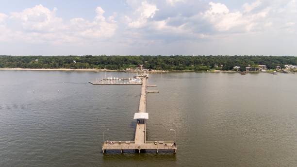 istock The Eastern shore of Mobile Bay, Alabama 1009647782