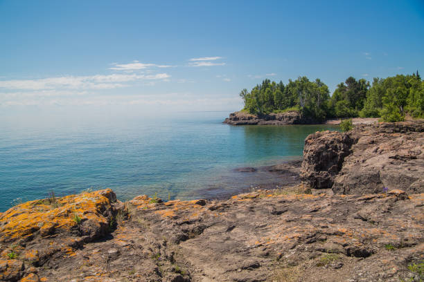 istock Rocky shoreline of Lake Superior 1009654590