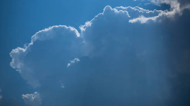 istock Cumulus clouds in the blue sky 1009672210