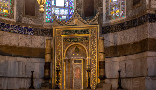 istock Interior of the Hagia Sofia (Aya Sophia) in Istanbul, Turkey 1009679508