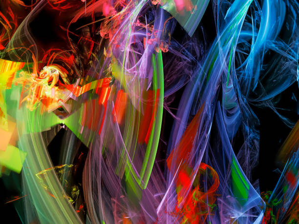 istock abstract fractal background color 1009679842