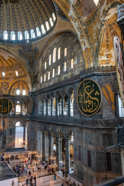istock Interior of the Hagia Sofia (Aya Sophia) in Istanbul, Turkey 1009680038