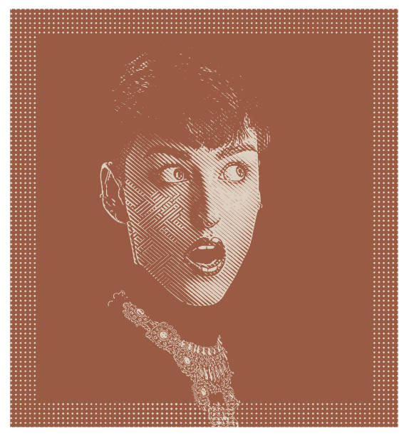 istock Portrait of a Beautiful woman with a surprised expression 1009759650