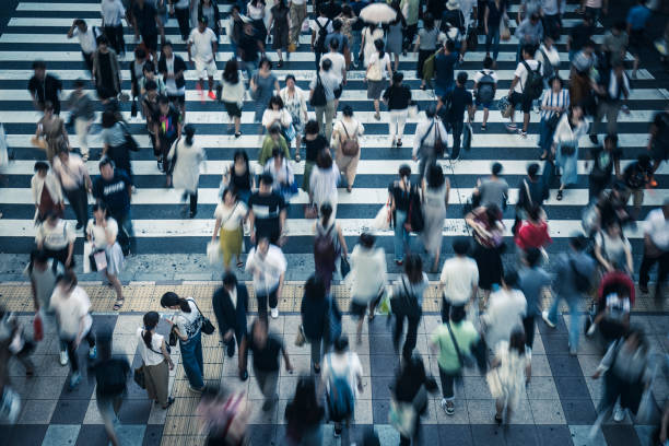 istock Osaka crosswalk people 1009776078