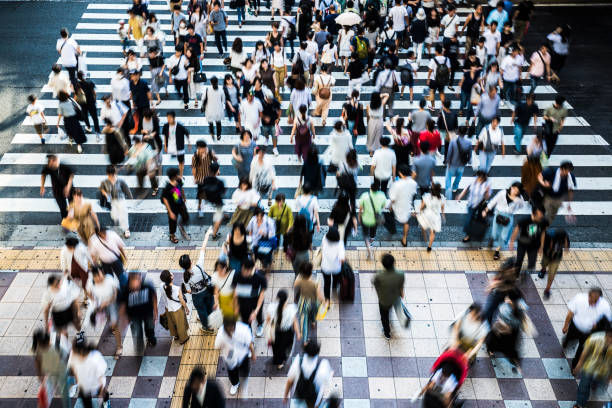 istock Osaka crosswalk people 1009776150