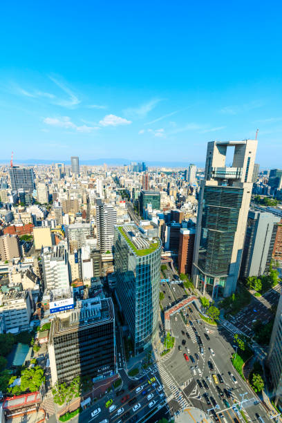 istock Osaka city landscape Japan 1009776248