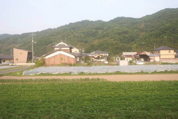 istock country side of Okayama view from train 1009776748