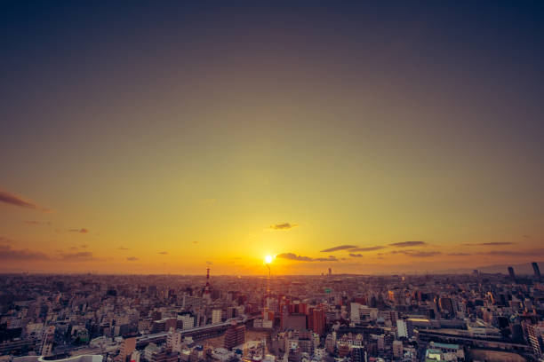 istock Building landscape at Osaka,Japan 1009782260