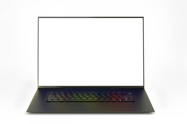 Fashion black laptop