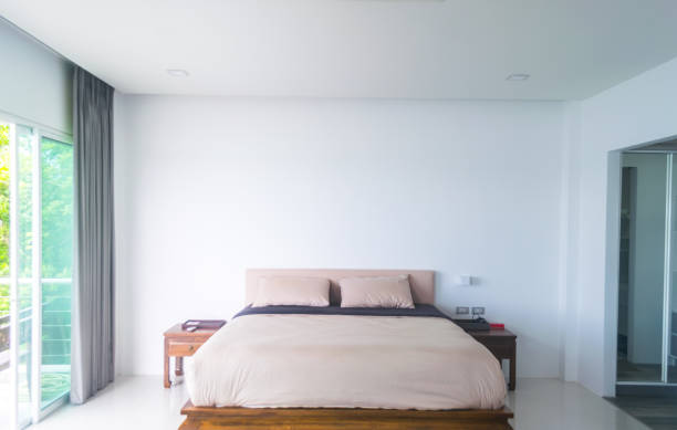 istock Interior of modern bedroom 1009833390