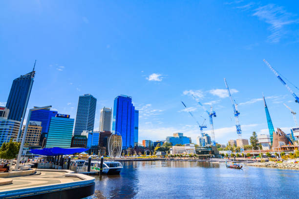 istock Urban landscape of Perth Australia 1009835918