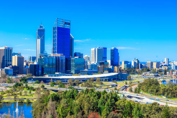 istock Kings Park and Perth city 1009835952