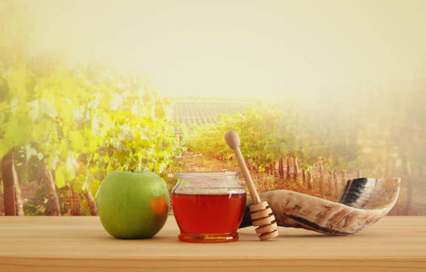 istock Rosh hashanah (jewish New Year holiday) concept. Traditional symbols. 1009838662