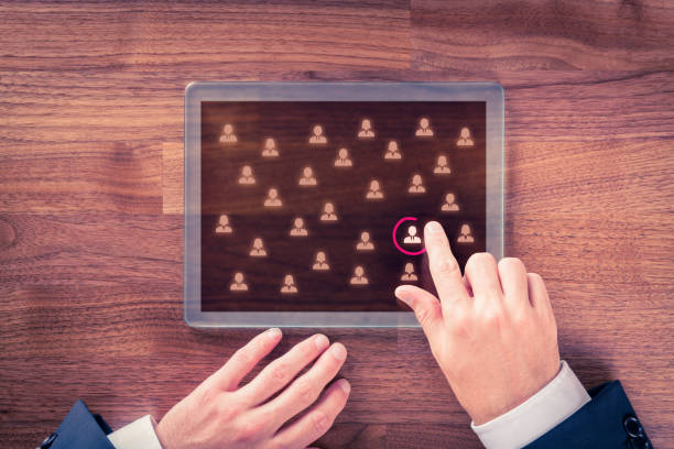 Market segmentation, recruitment and individualization concept