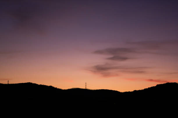 istock Sunset View from the park with the nature 1009881022