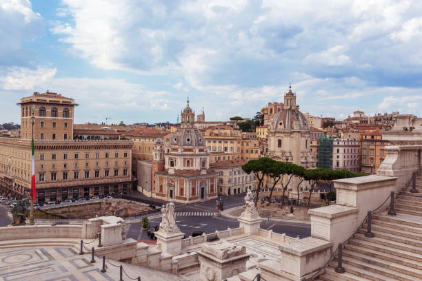 istock Piazza Venezia in rome, italy 1009902612