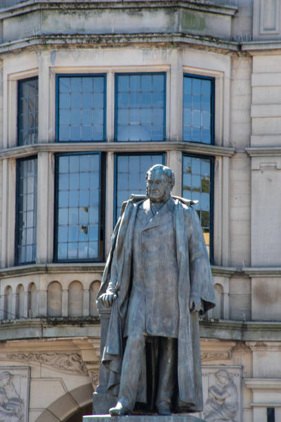 istock Statue of Sir Mathew Wilson, Baronet, by Albert Bruce-Joy, 1009906274