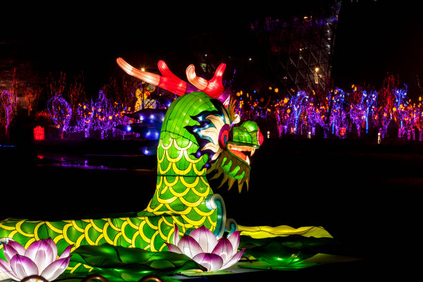 istock dragon at chinese lantern festival 1009926570