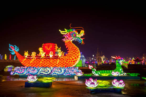 istock dragon at chinese lantern festival 1009927014