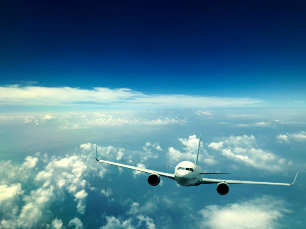 istock Transport transportation Airplane jet plane 1009933068