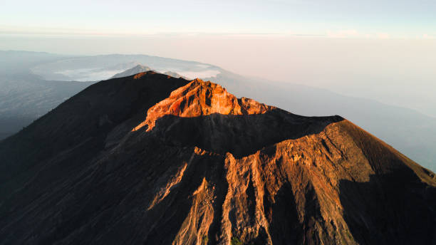 istock An aerial view of Mount Agung 1009933972