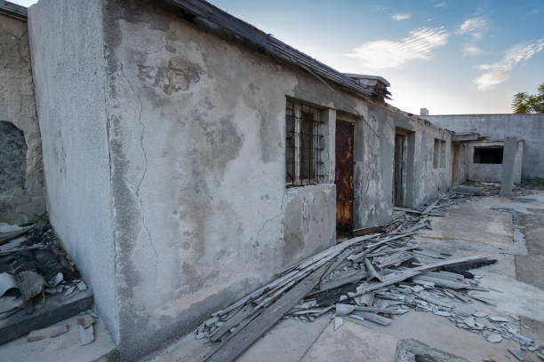istock Ruins of former political prison 1009948362