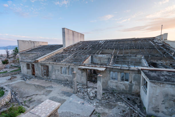 istock Ruins of former political prison 1009948392