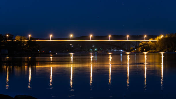 istock Golden Reflections - Bridge over the Bay 1009966886