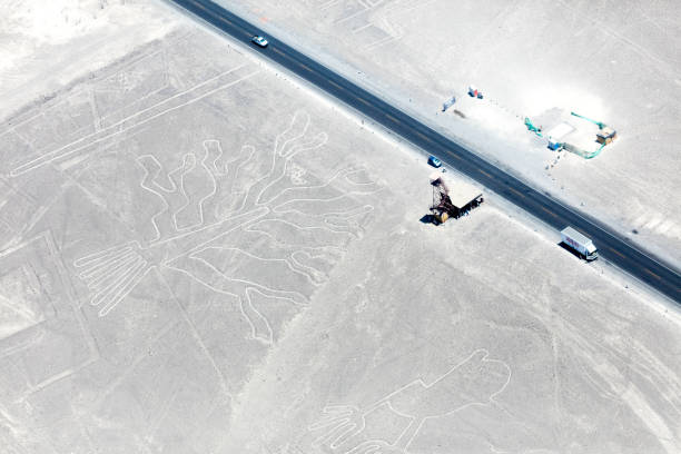 istock Nazca lines from the aircraft 1009978884