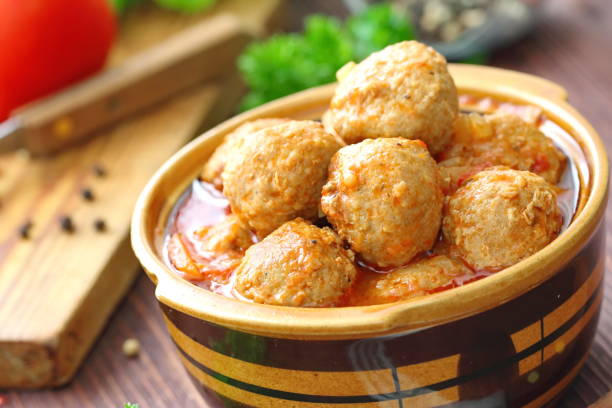 istock Meatballs in tomato sauce 1010001636